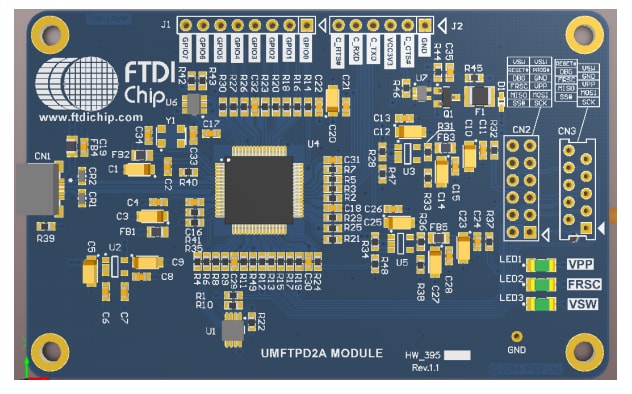 Bridgetek UMFTPD2A Debugger/Programmer Module